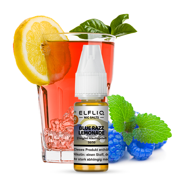 Elfbar Elfliq 10ml - Blue Razz Lemonade 10mg