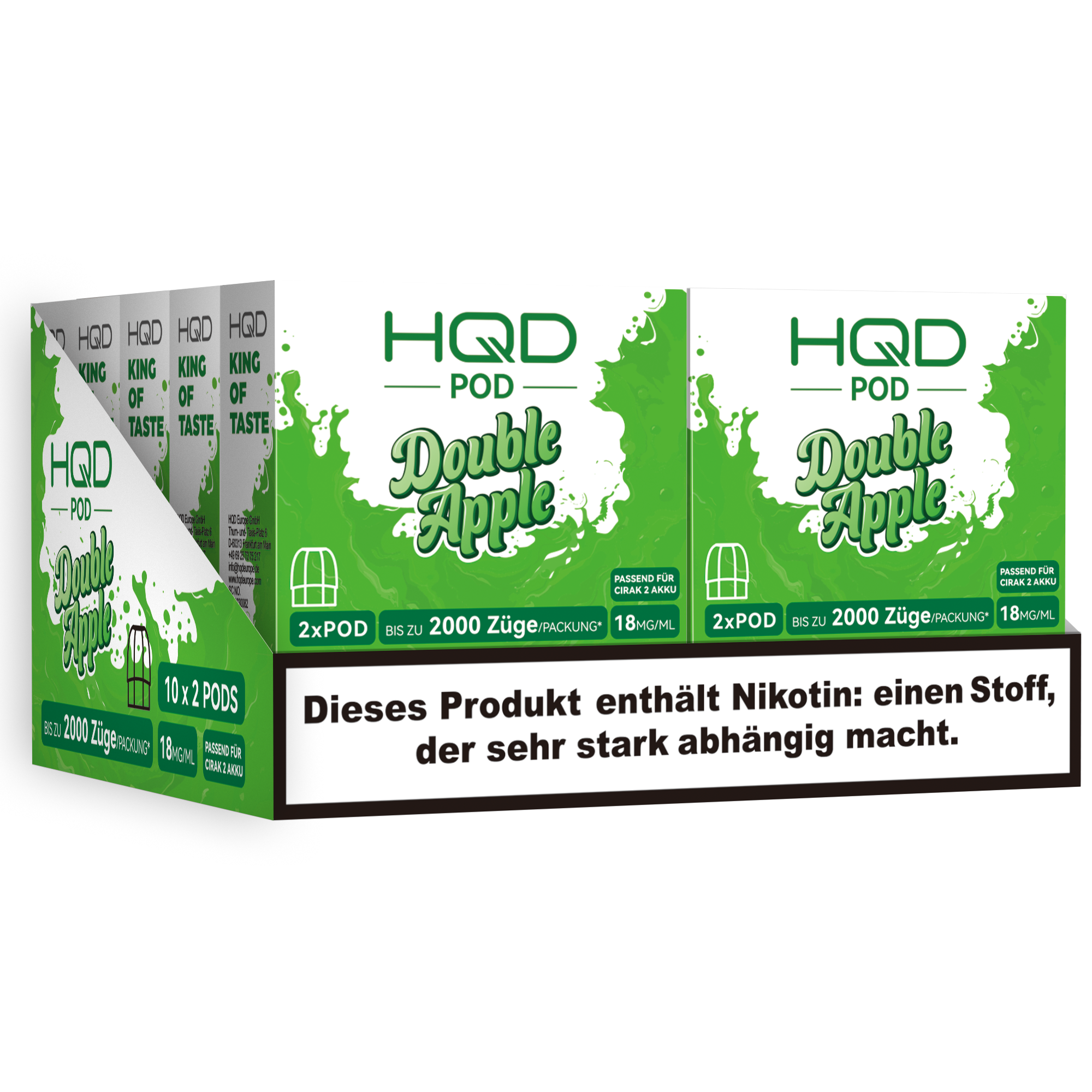 HQD - Cirak 2 Pod - Double Apple