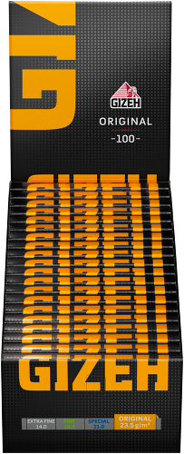 Gizeh - Black Fine Orange - Original 100