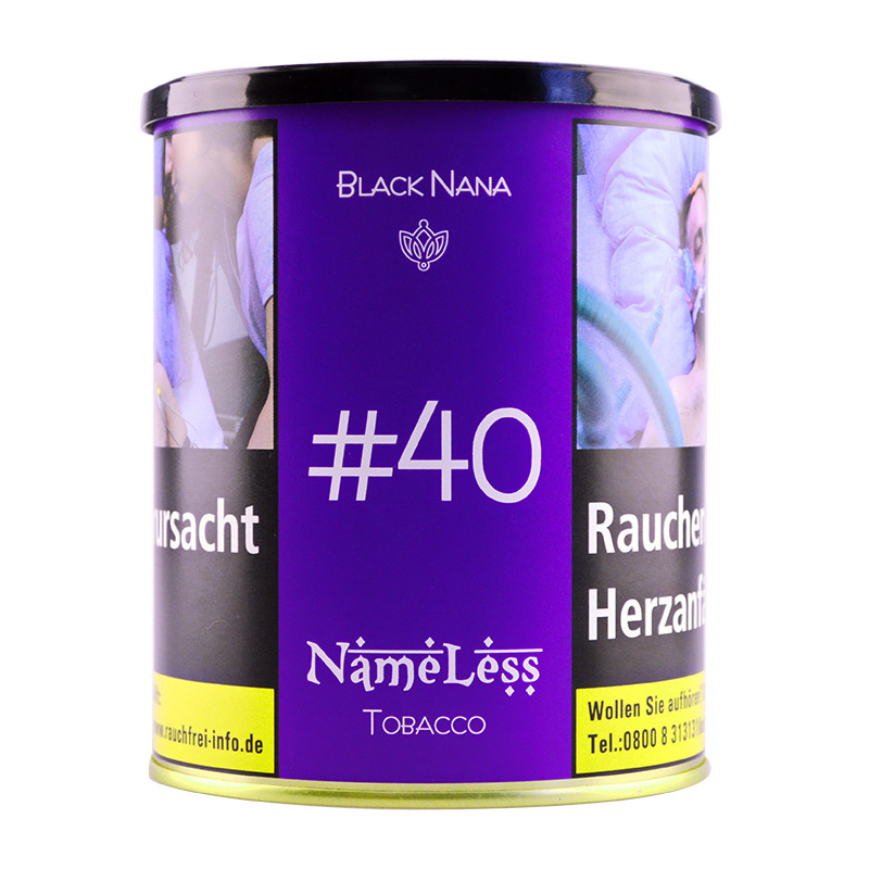 Nameless Tabak 1Kg - #40 Black Nana