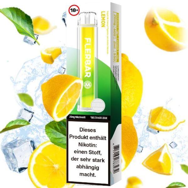 Flerbar - E-Shisha - 600 Züge - Lemon