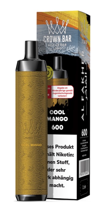 Al-Fakher - E-Shisha - 600 Züge - Cool Mango