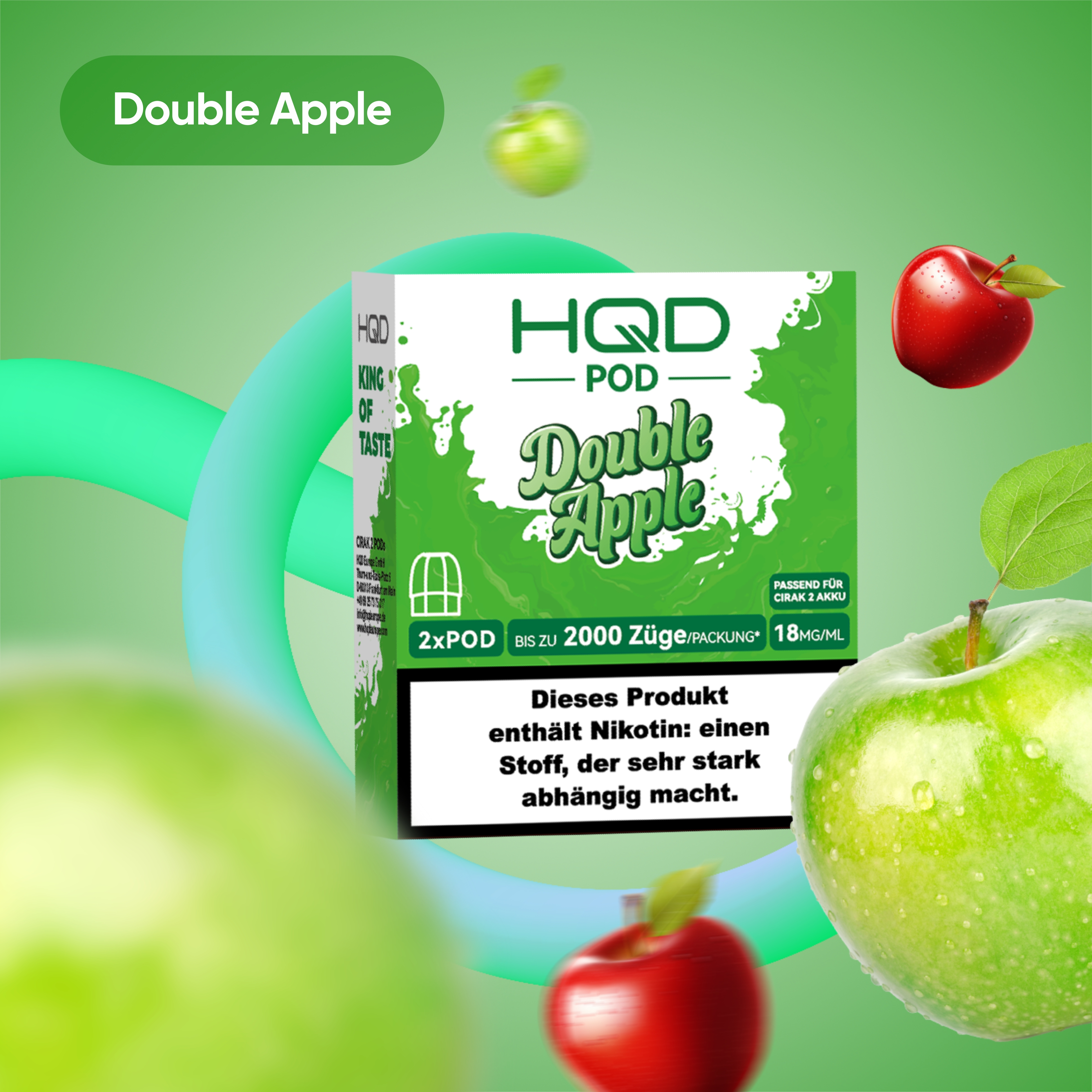 HQD - Cirak 2 Pod - Double Apple