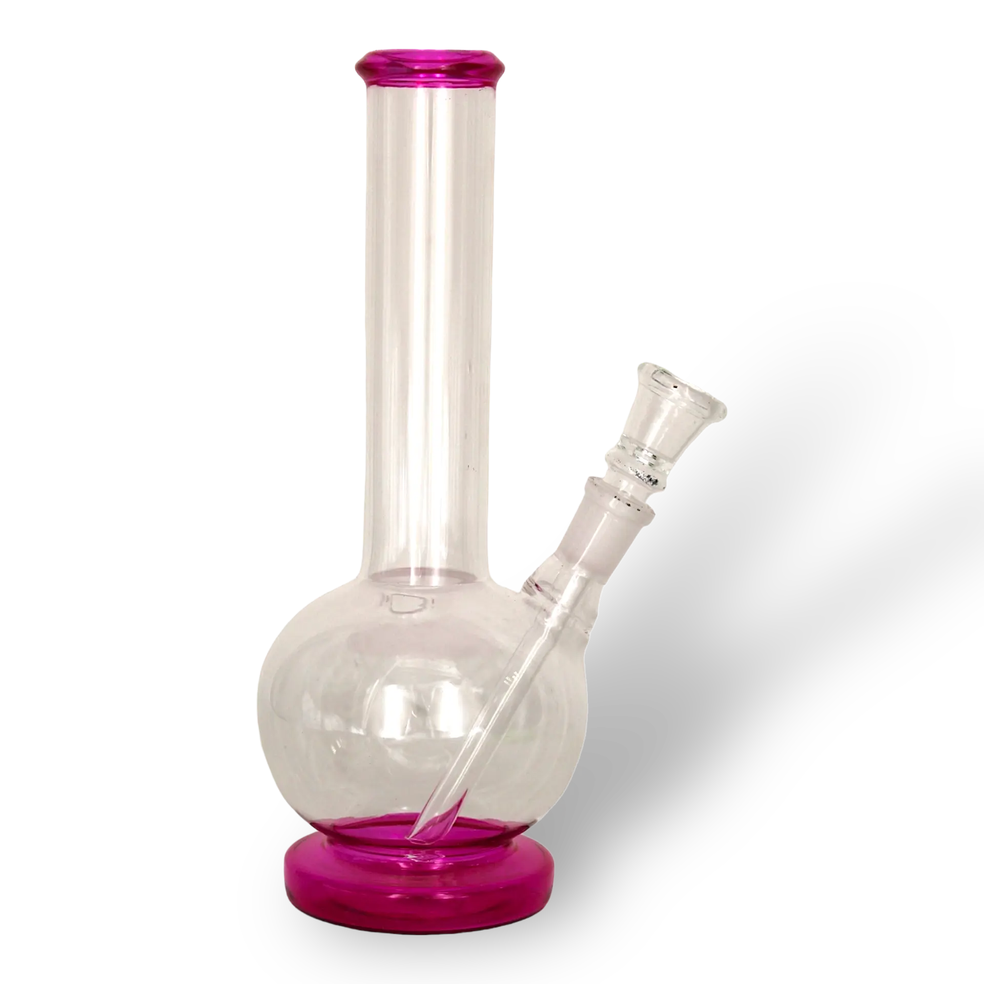 Glass Bong mit bauch Schliff