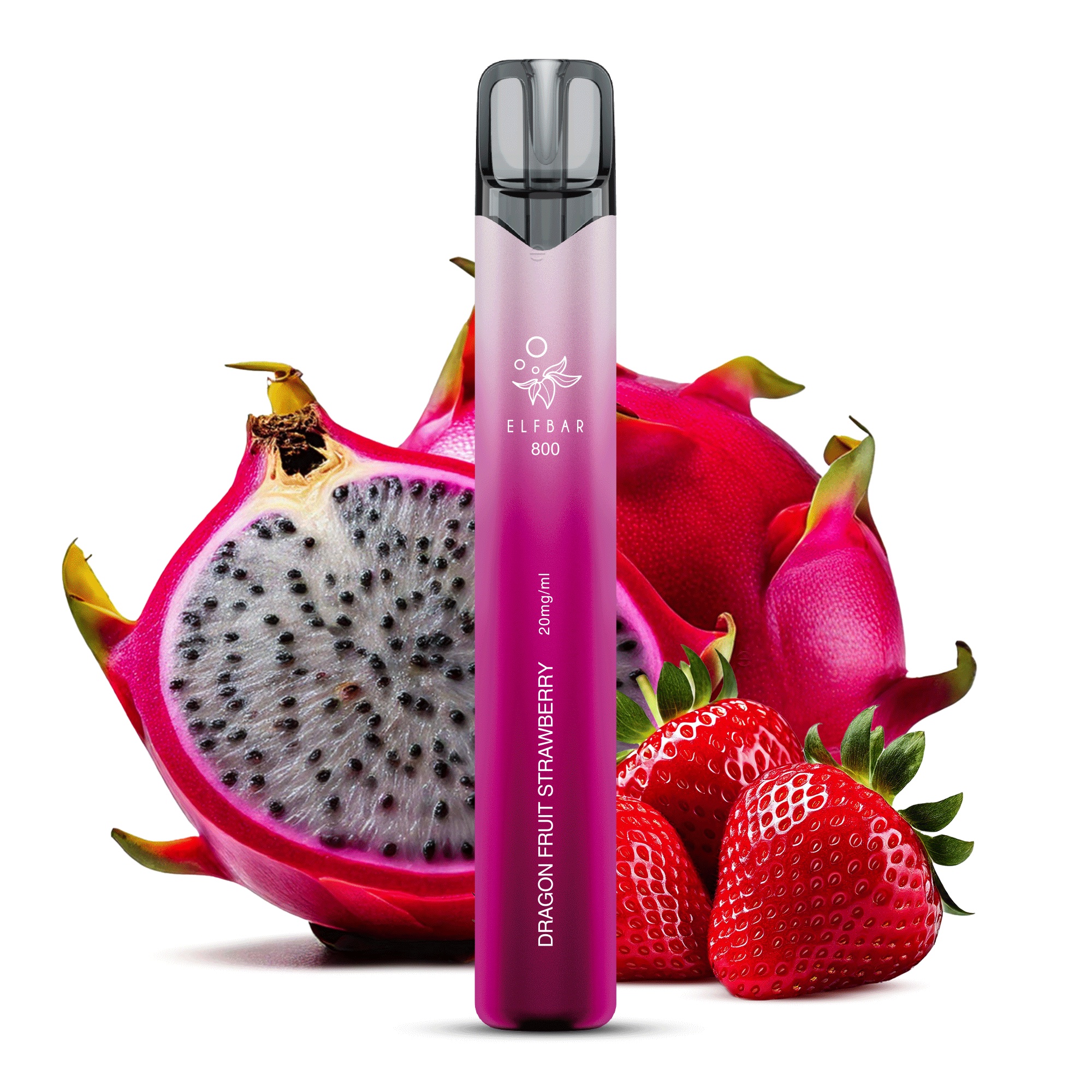 Elfbar E-Shisha - 800 Züge - Dragon Fruit Strawberry