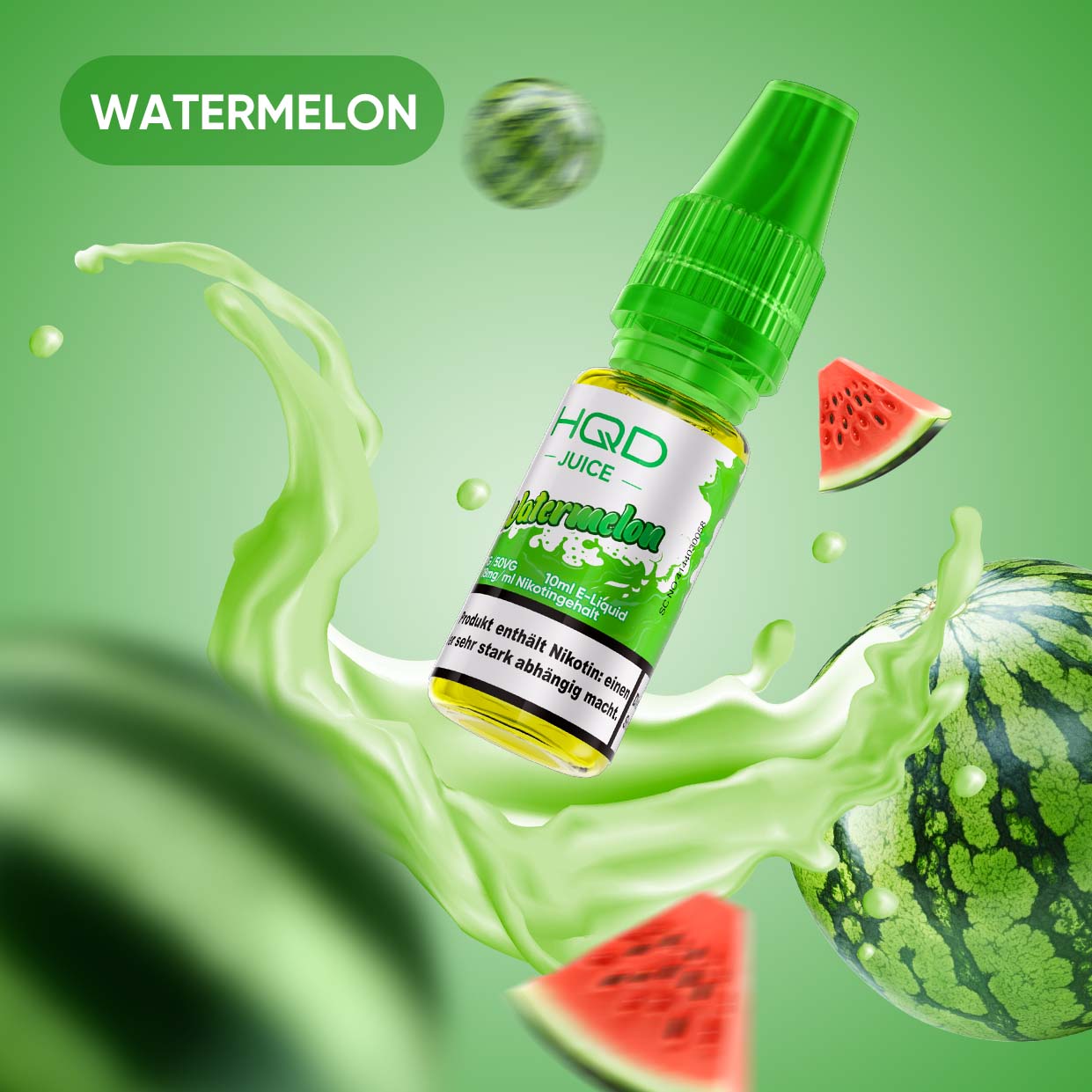 HQD Juice - 18mg Liquid - 10ml - Watermelon