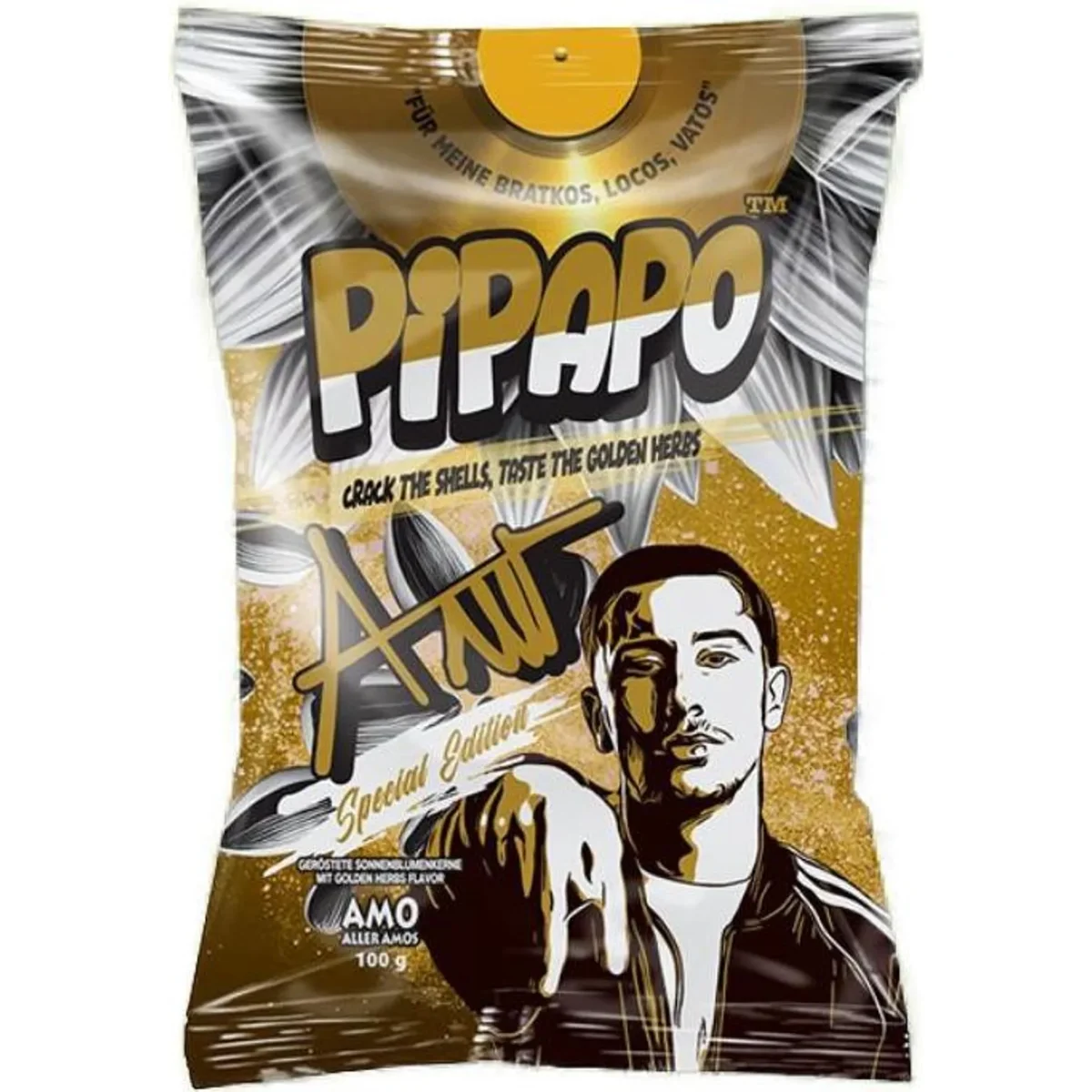 AMO PiPAPO Sonnenblumenkörner Gold100g