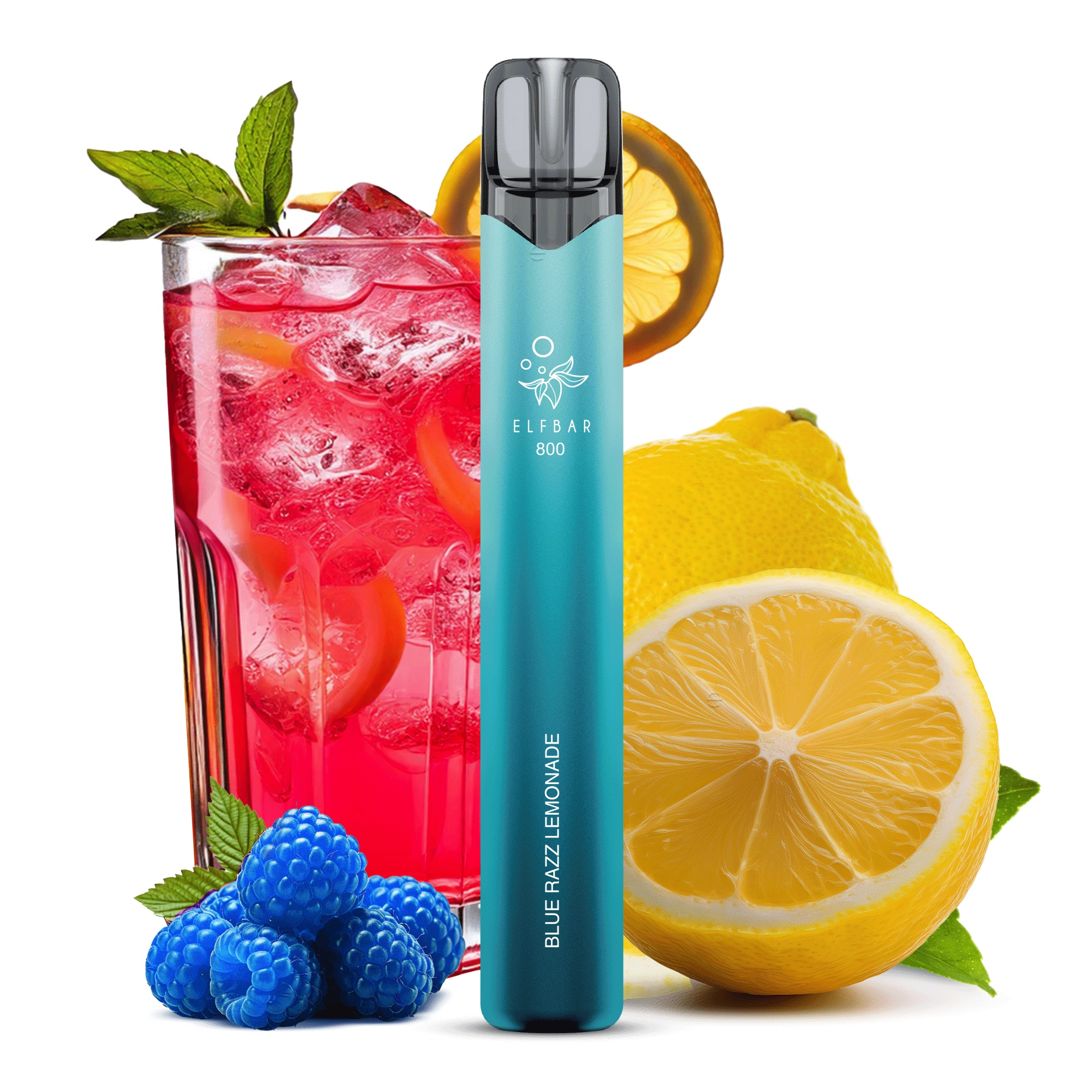 Elfbar E-Shisha - 800 Züge - Blue Razz Lemonade