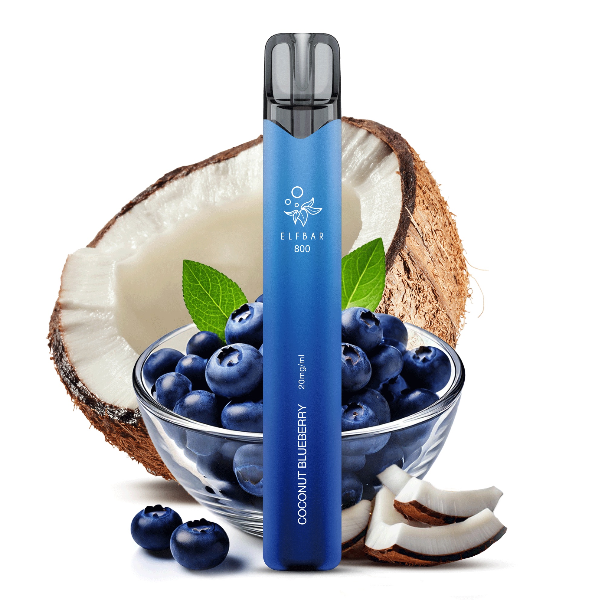Elfbar E-Shisha - 800 Züge - Coconut Blueberry