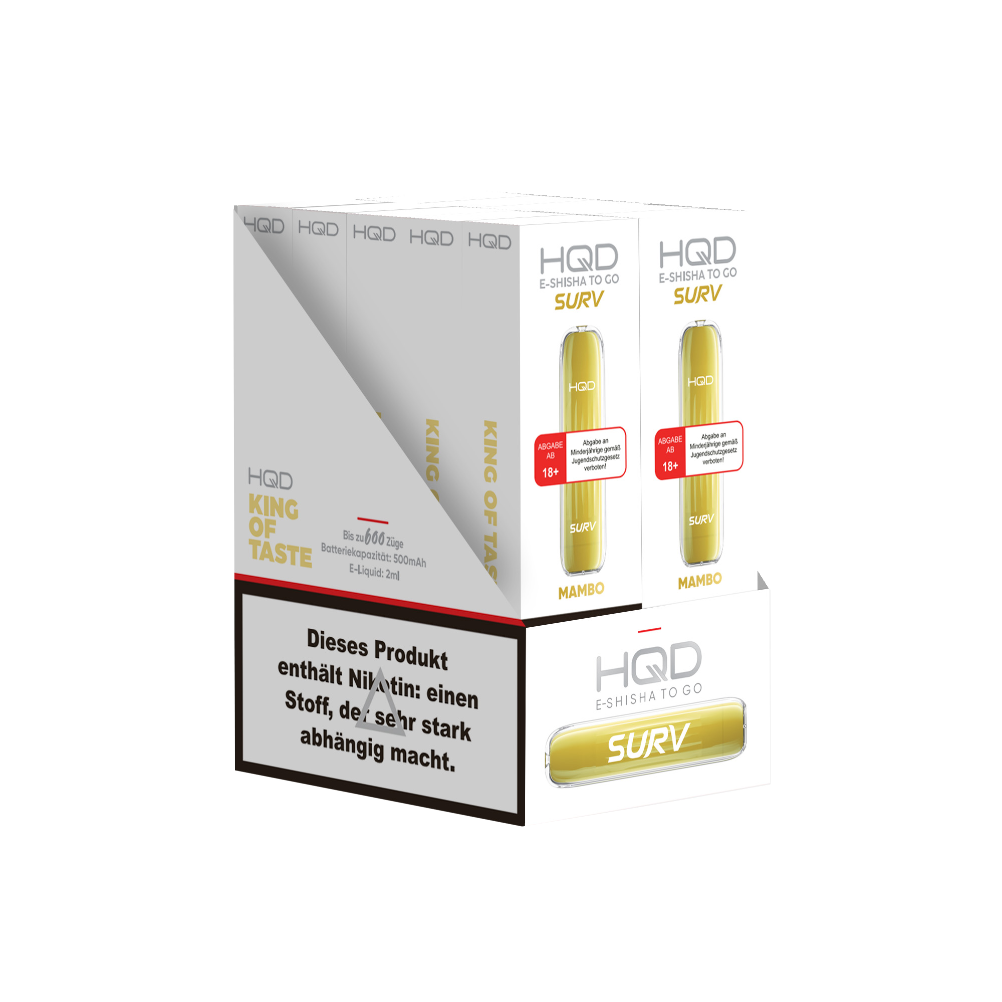 HQD Surv - E-Shisha - 600 Züge - Mambo