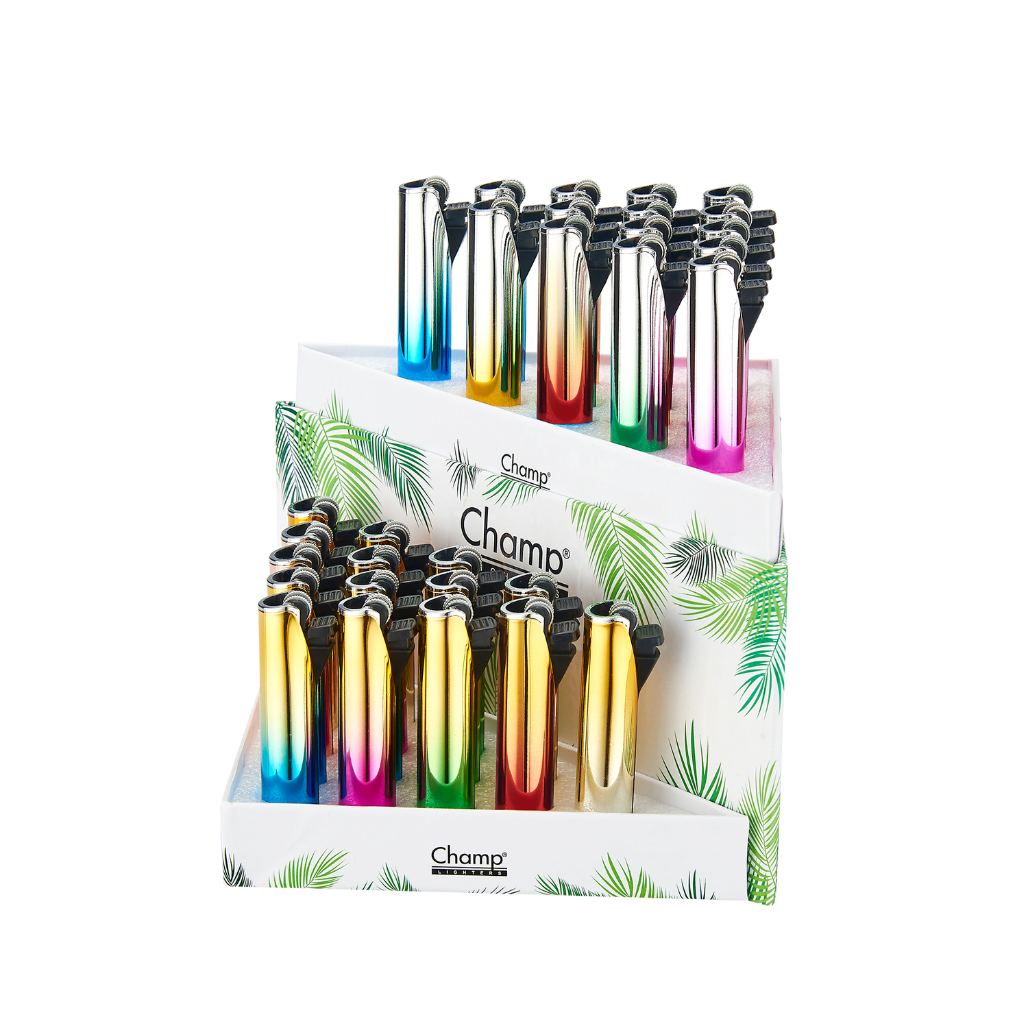 Champ - Feuerzeuge - Summer Flint Metal 30er