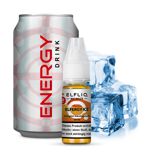 Elfbar Elfliq 10ml - Elfsotrm Ice 20mg