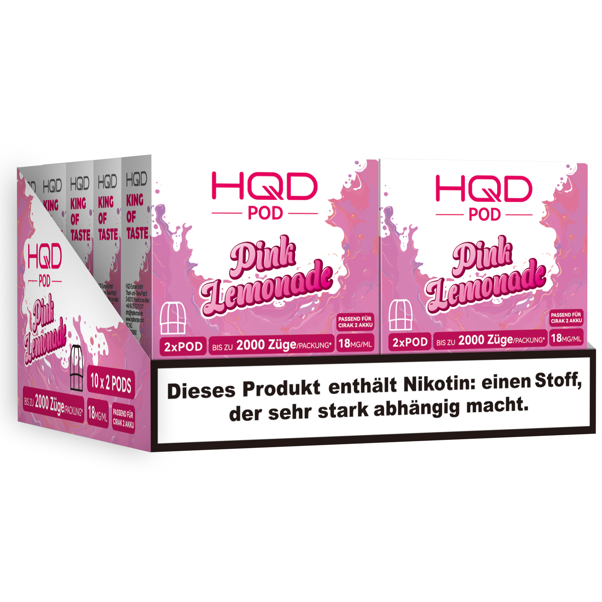 HQD - Cirak 2 Pod - Pink Lemonade