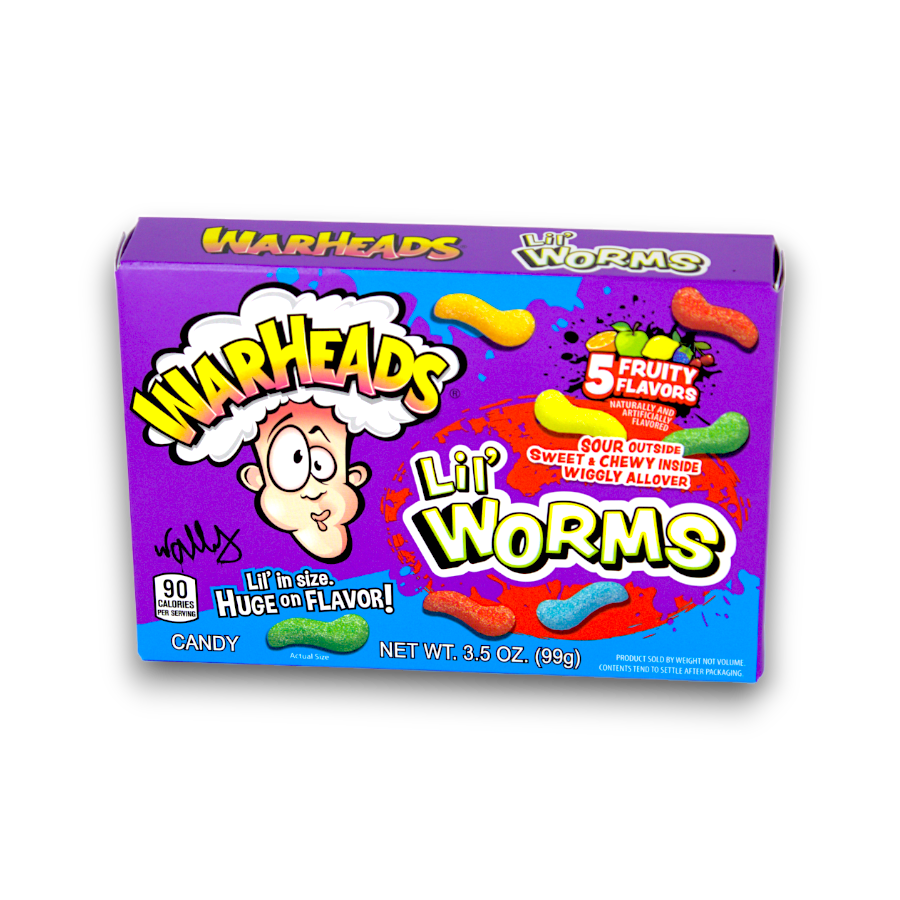 Warheads Lil  Worms Theater Box