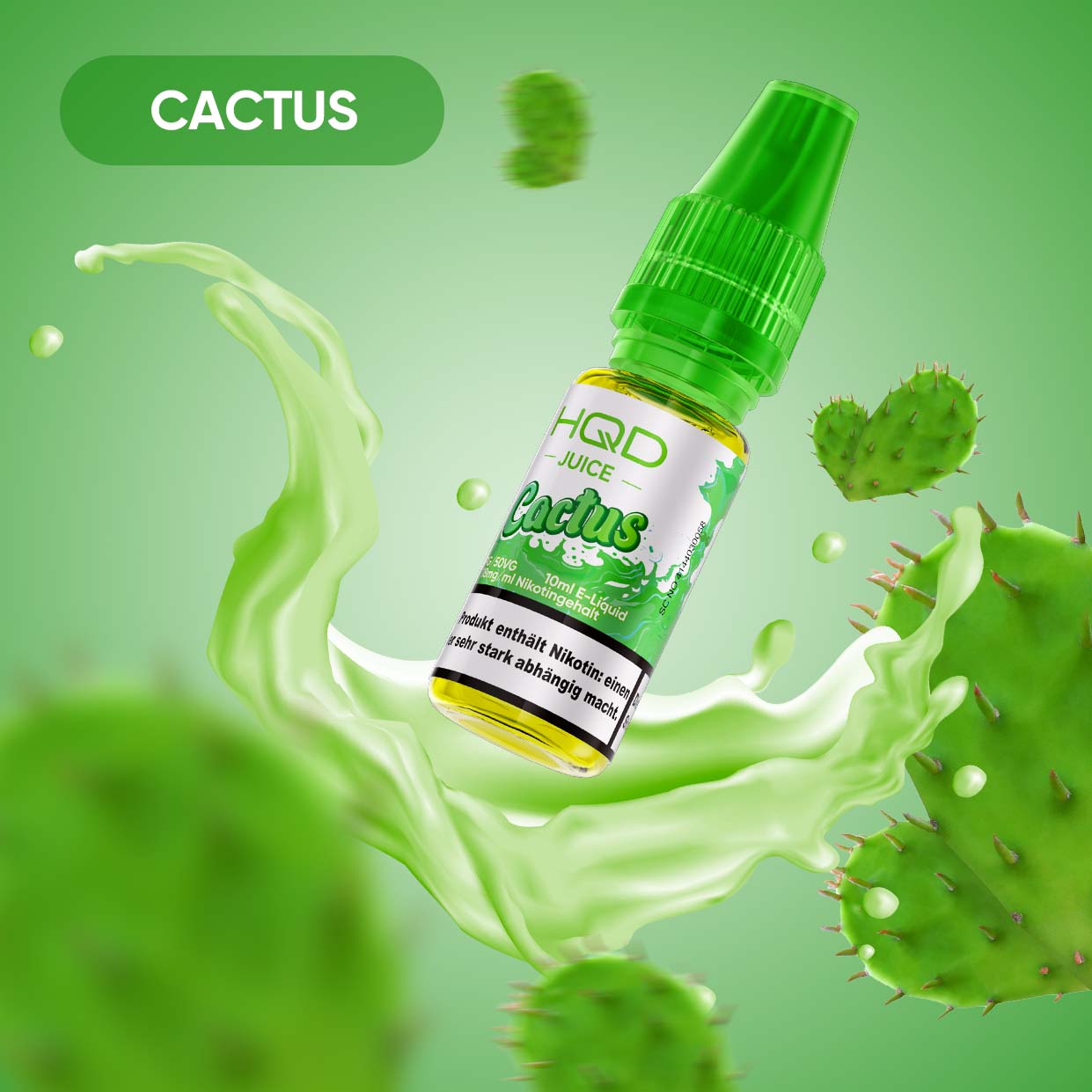 HQD Juice - 18mg Liquid - 10ml - Cactus