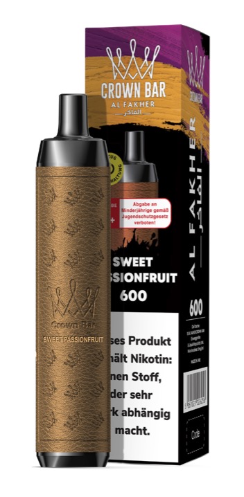 Al-Fakher - E-Shisha - 600 Züge - Sweet Passionfruit