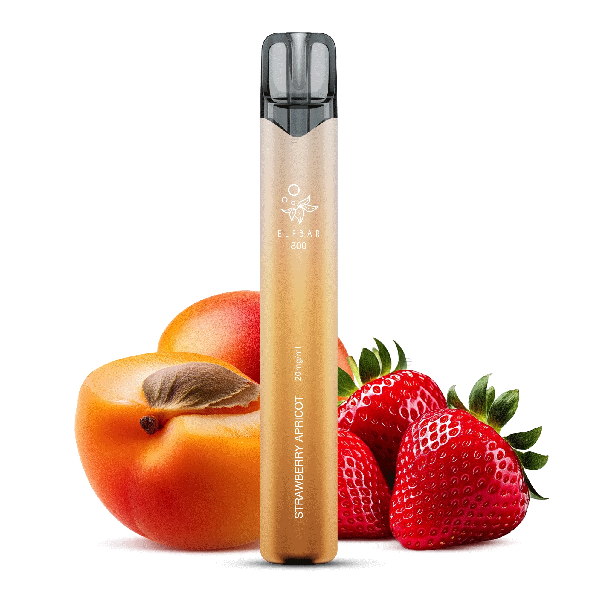 Elfbar E-Shisha - 800 Züge - Strawberry Apricot