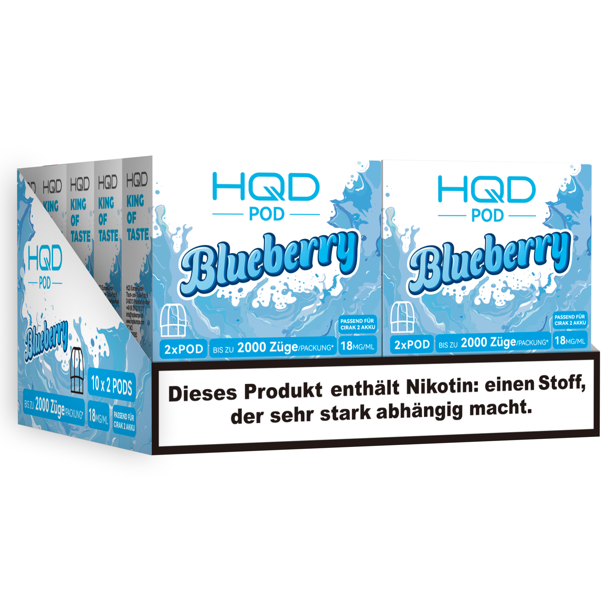 HQD - Cirak 2 Pod - Blueberry