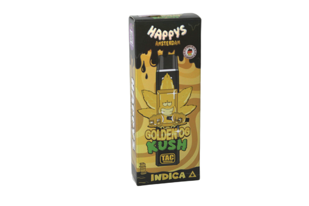 Happys Amsterdam TAC - Golden Og Kush