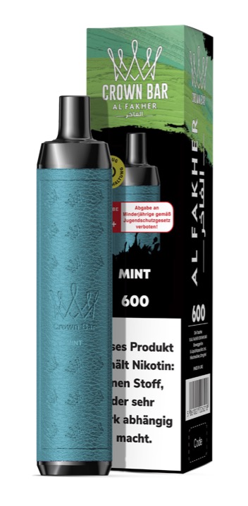 Al-Fakher - E-Shisha - 600 Züge - Mint