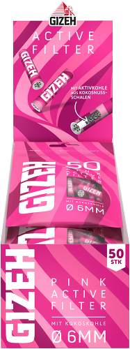 Gizeh - Active Filter 6mm - Pink