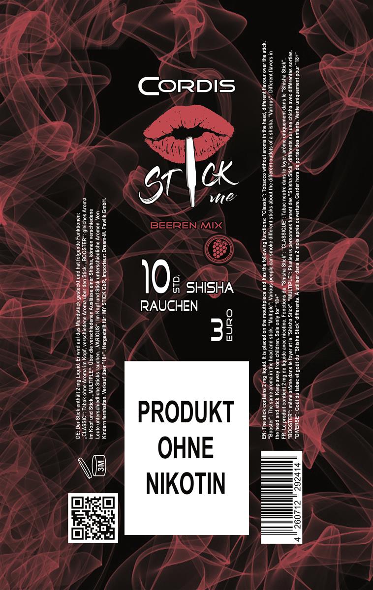StickMe - Aroma Mundstück - Cordis