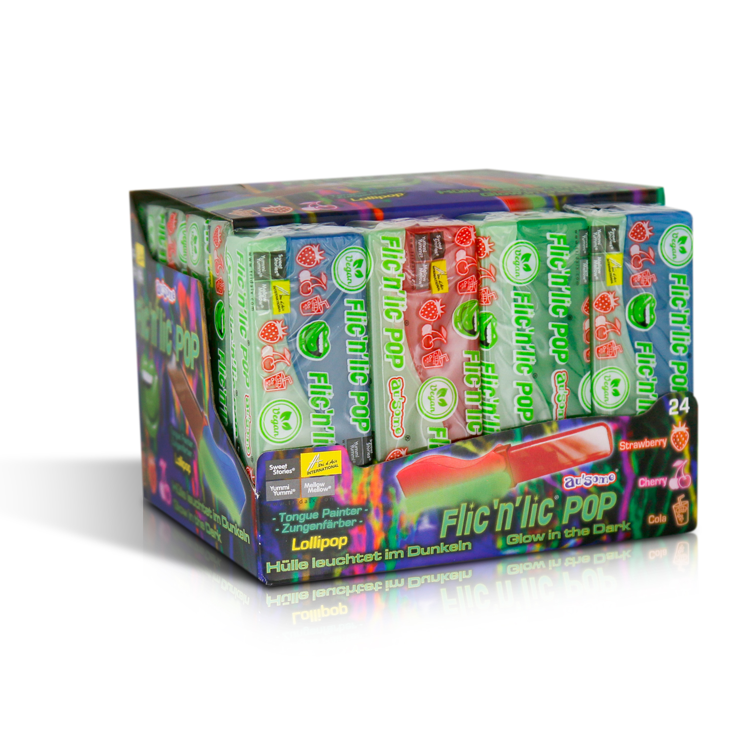 Flic'n'lic Pop - Glow in Dark 14g