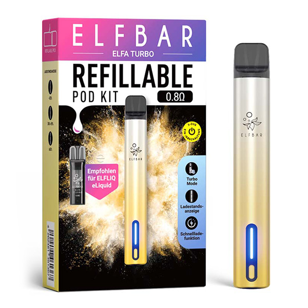 Elfbar Elfa Turbo Kit - Gold