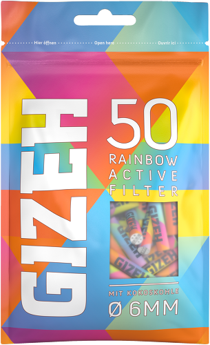 Gizeh - Active Filter 6mm - Rainbow